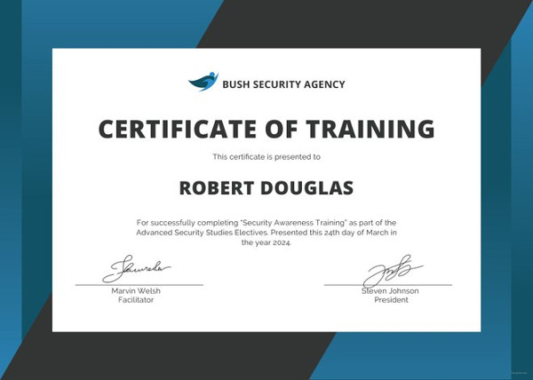 Security-Certificate-Of-Training-Template-Doc-Pdf-Formatted-Word
