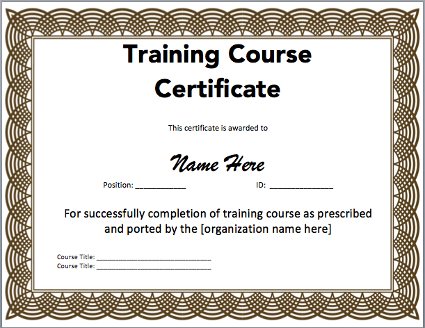 brown-Certificate-Of-Training-Template-Doc-Pdf-Formatted-Word