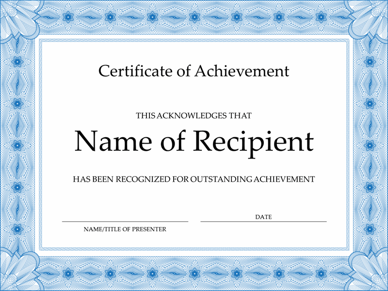 certificate-of-achievement-template-in-blue