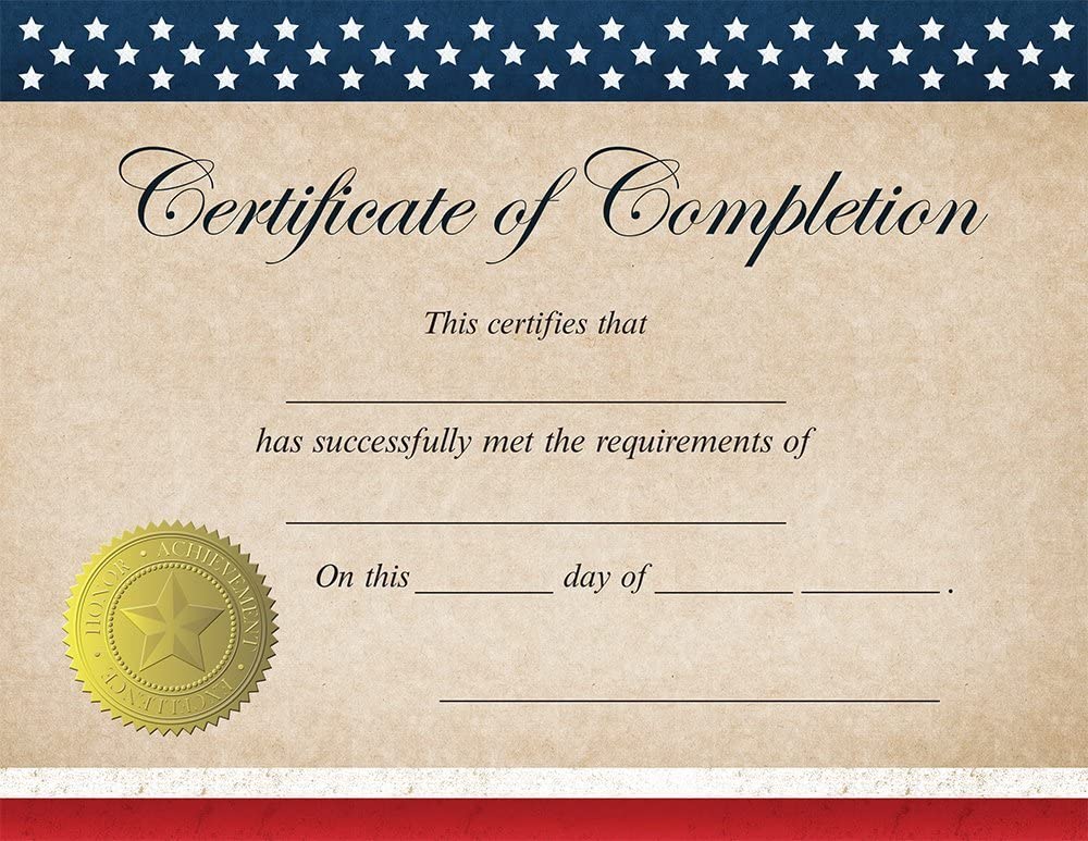 usa-certificate-of-completion-free-printable