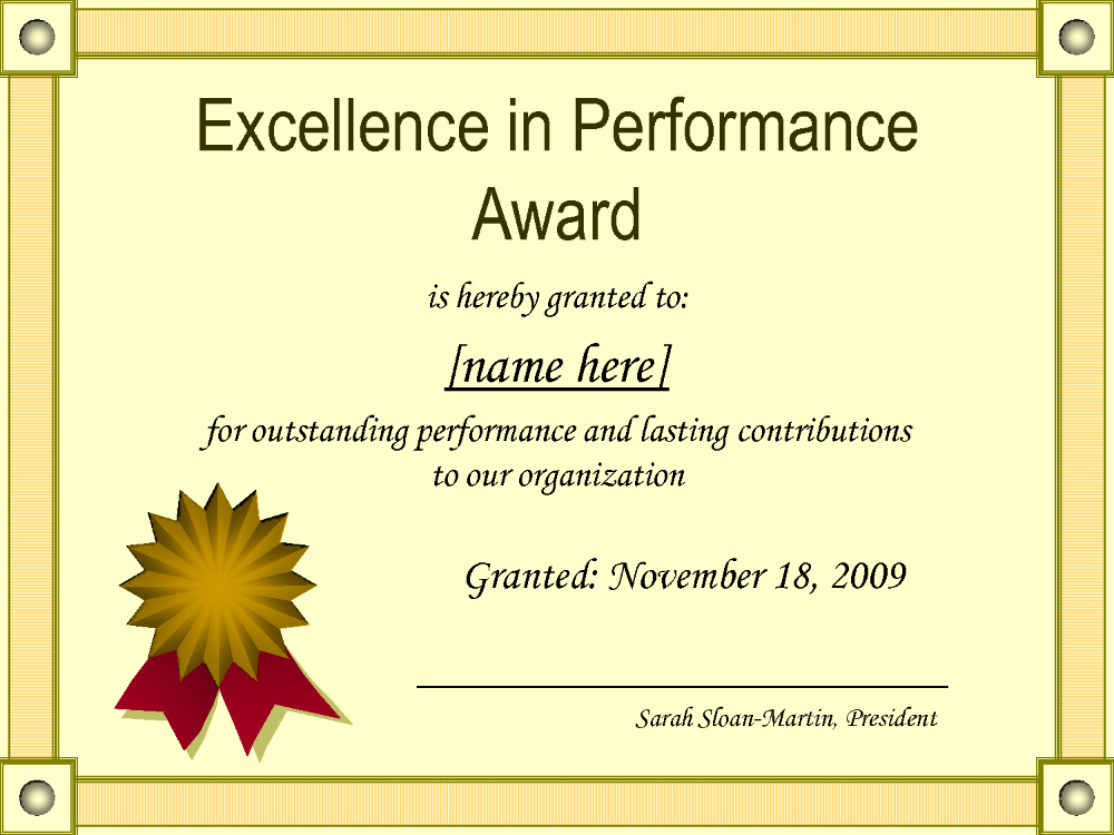 performance-certificate-template